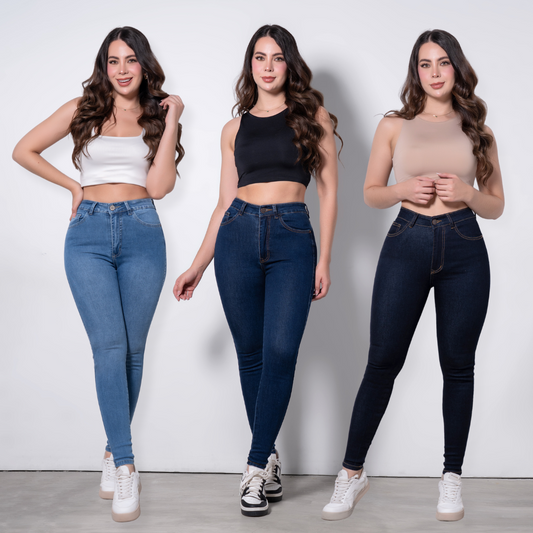 PACK DENIM (3 JEANS)